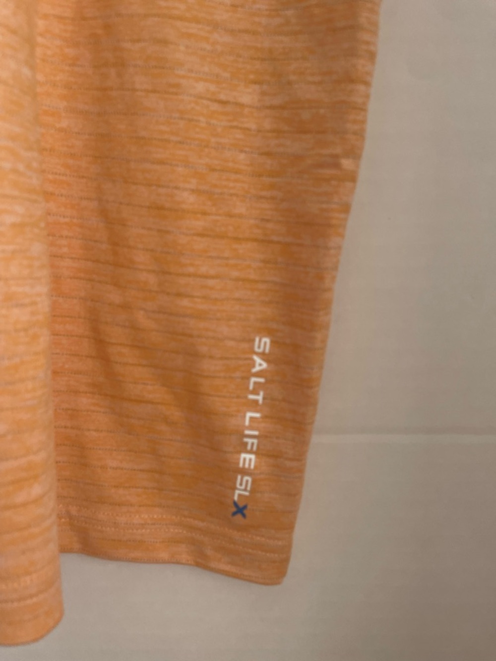 Salt Life Men's Peach Heather Polo Shirt - Picture 4 of 4